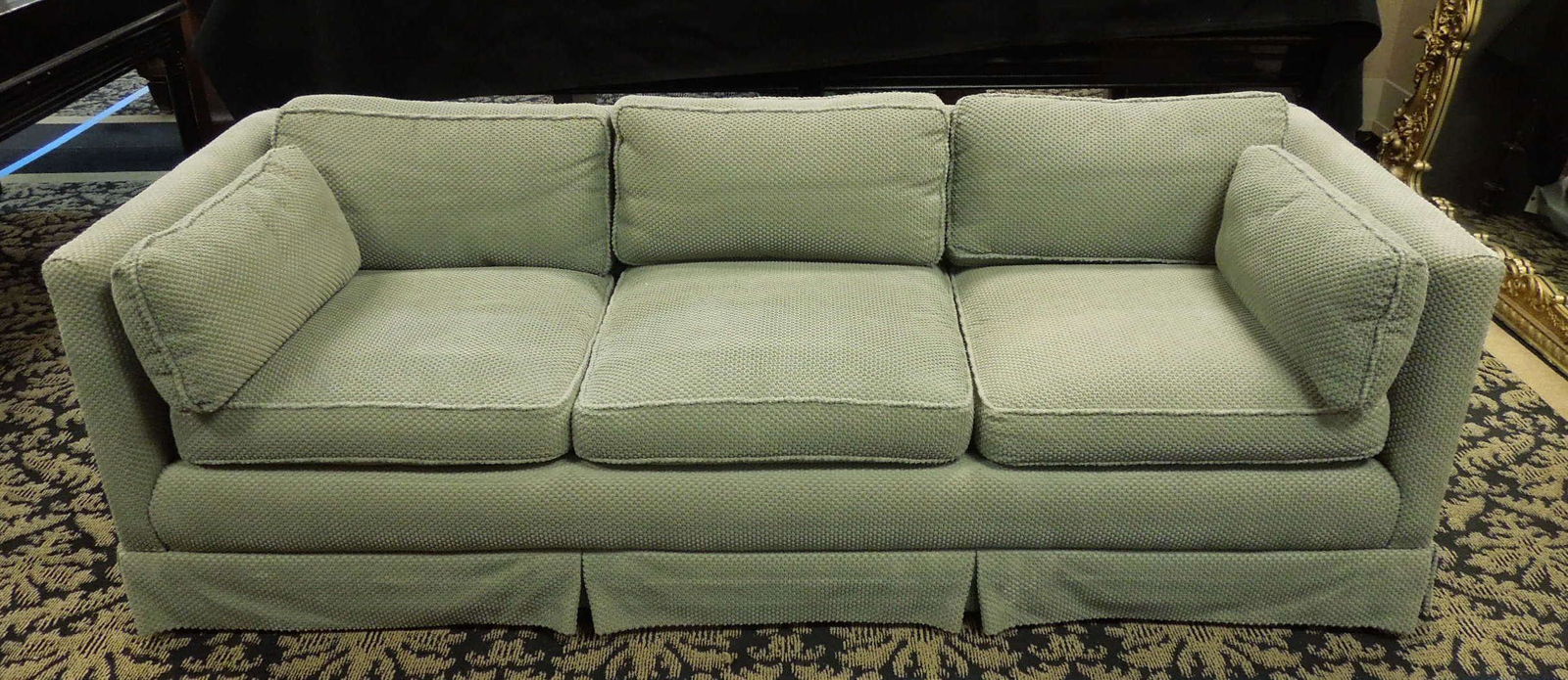 Contemporary Three Seat Sofa. (1 of 2)