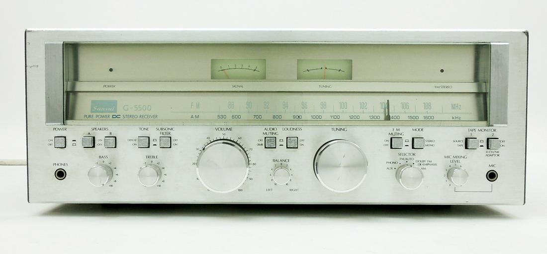 Sansui G-5500 Stereo Receiver. (1 of 1)