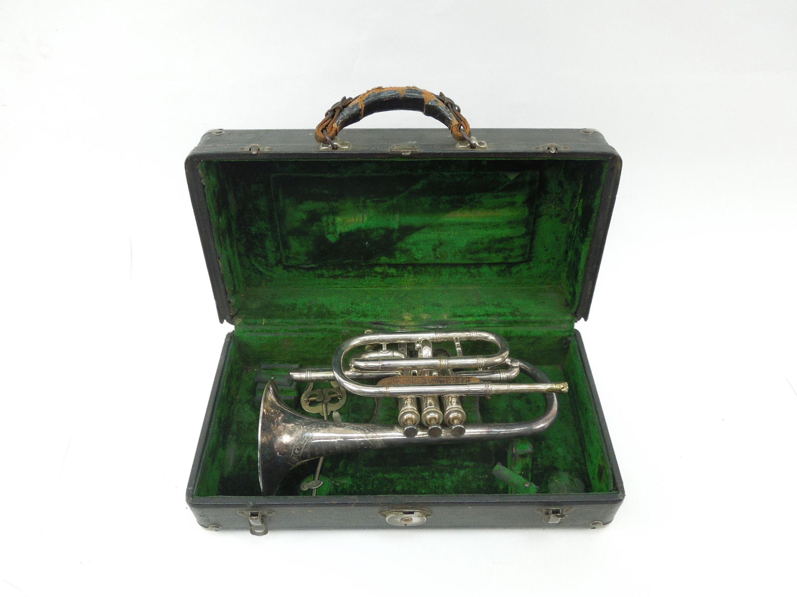 Boston Musical Instrument 3 Star Cornet. (1 of 3)