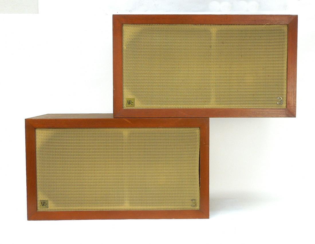 Pair of Acoustic Research AR-3 Speakers.: Pair of Acoustic Research AR-3 Speakers.