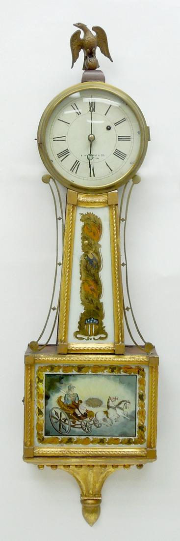 E. Howard & Co. Ariston Banjo Clock. (1 of 5)
