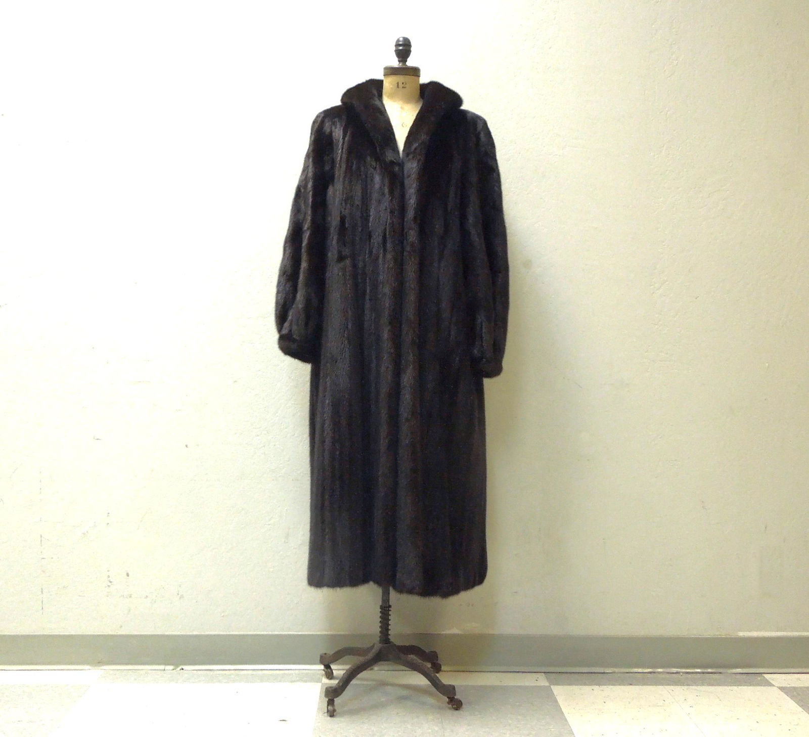 Ladies' Full Length Mink Coat. (1 of 1)