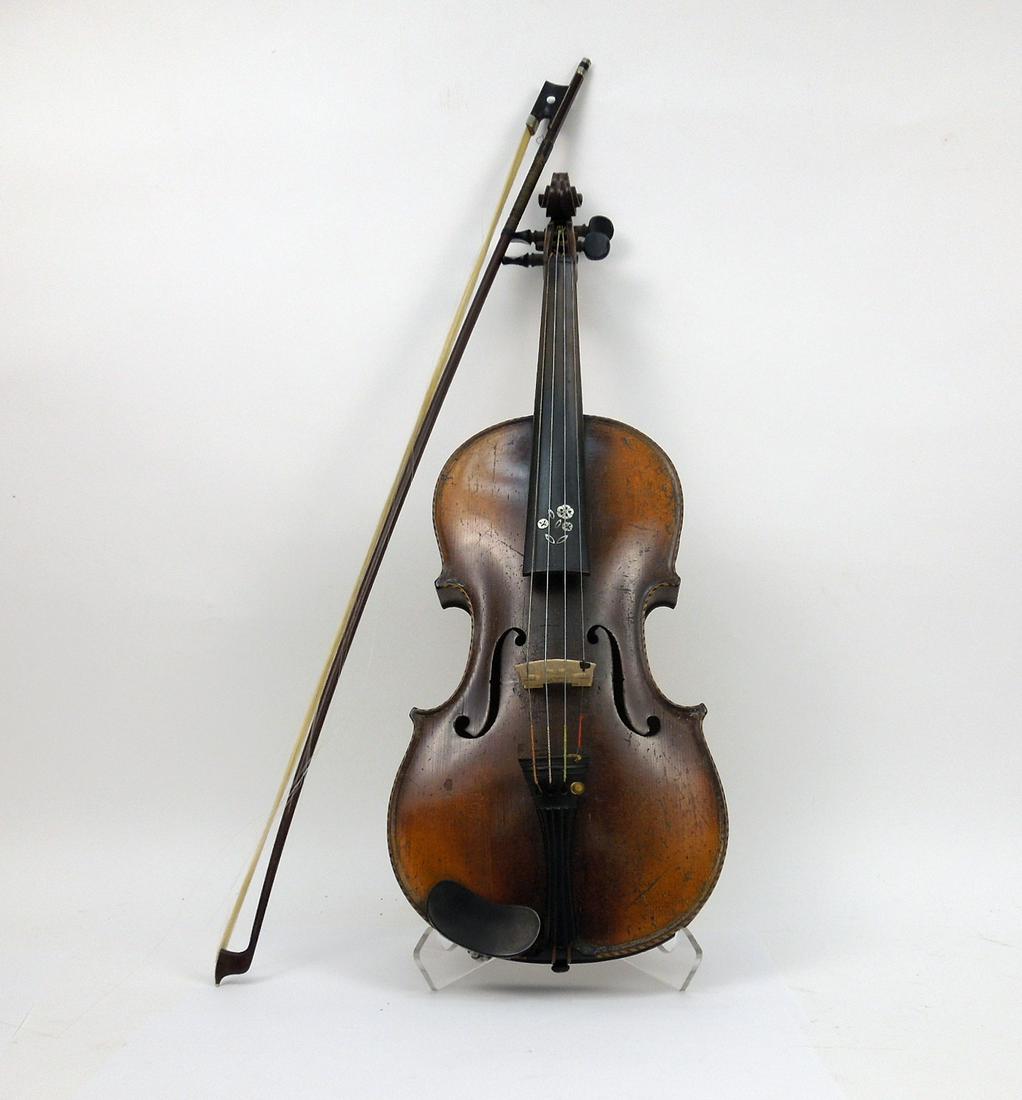 Late 19th C. European Violin. (1 of 10)