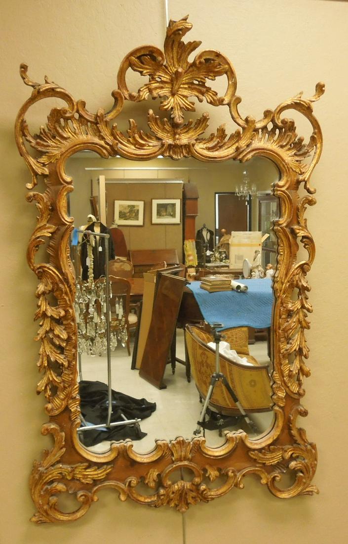 La Barge Rococo Mirror, 20th C. (1 of 3)