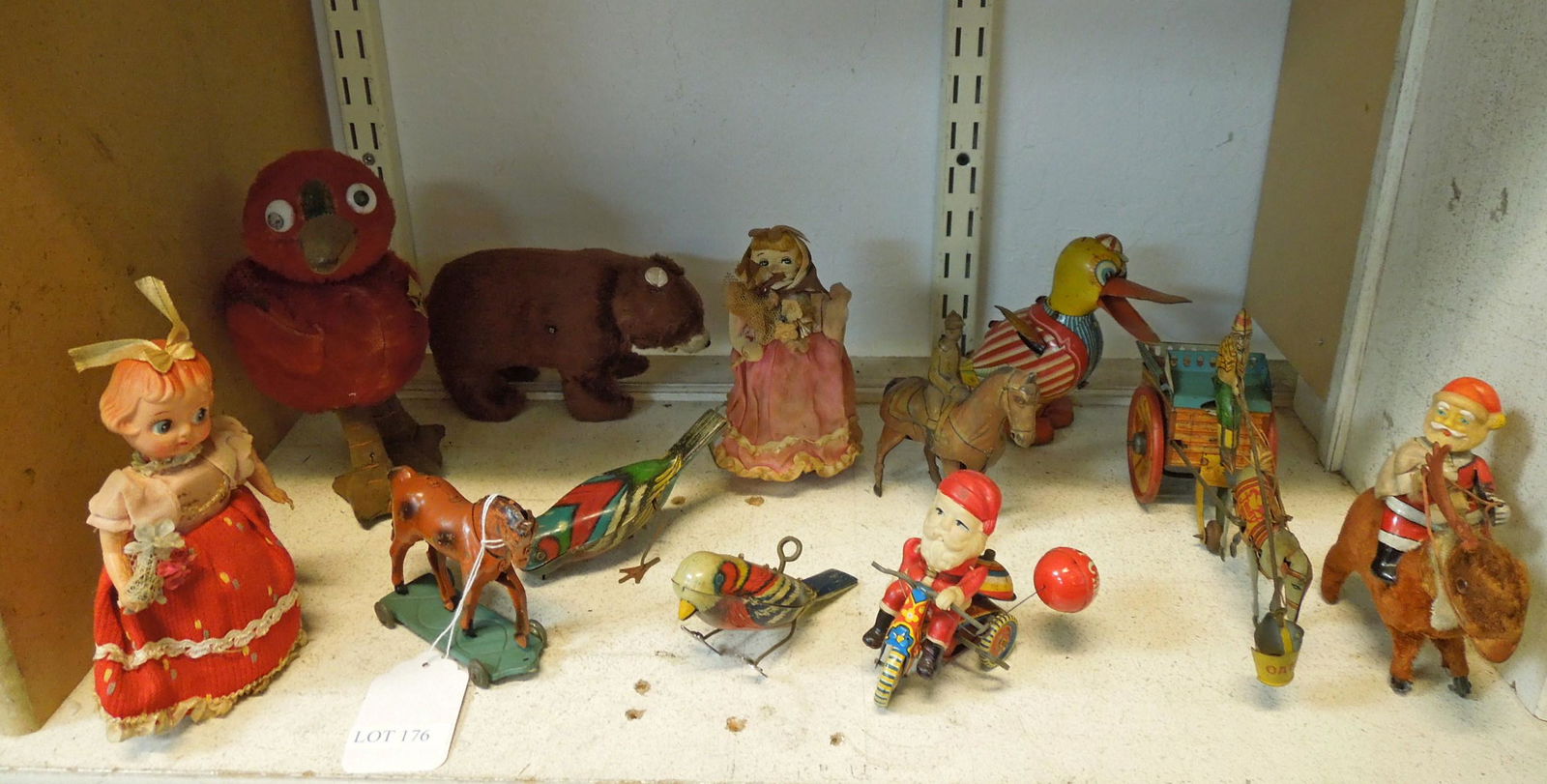 Group of Vintage Wind Up, Christmas and Other Toys. (1 of 1)