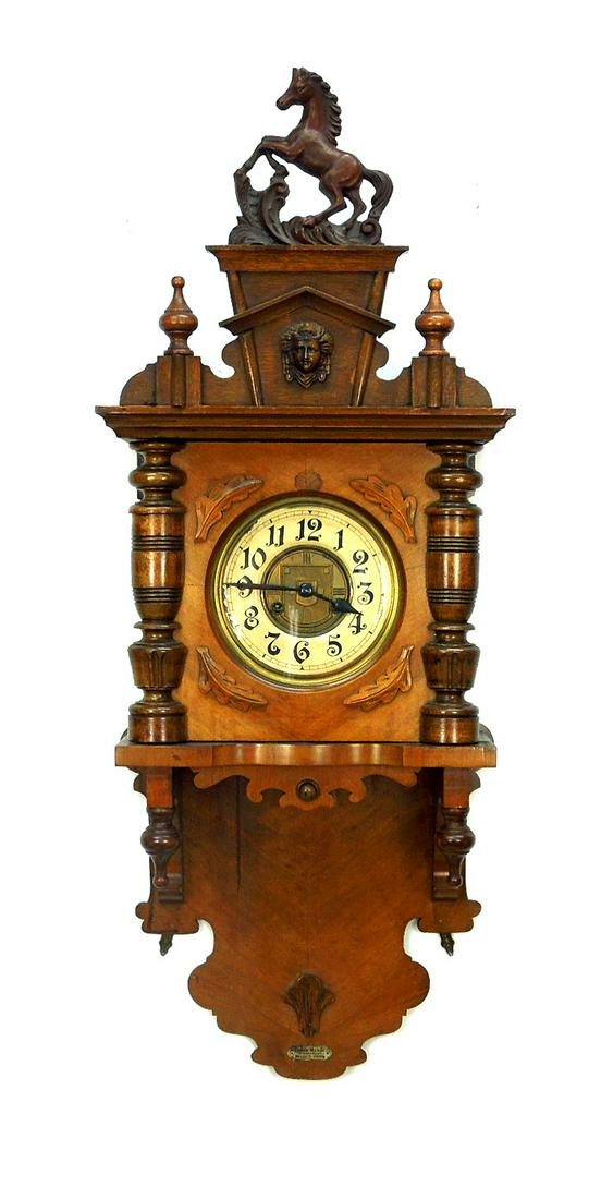 Late 19th / Early 20th C. German Wall Clock. (1 of 1)