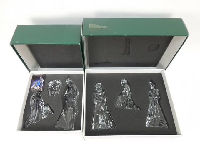 Mikasa Crystal Nativity Set.