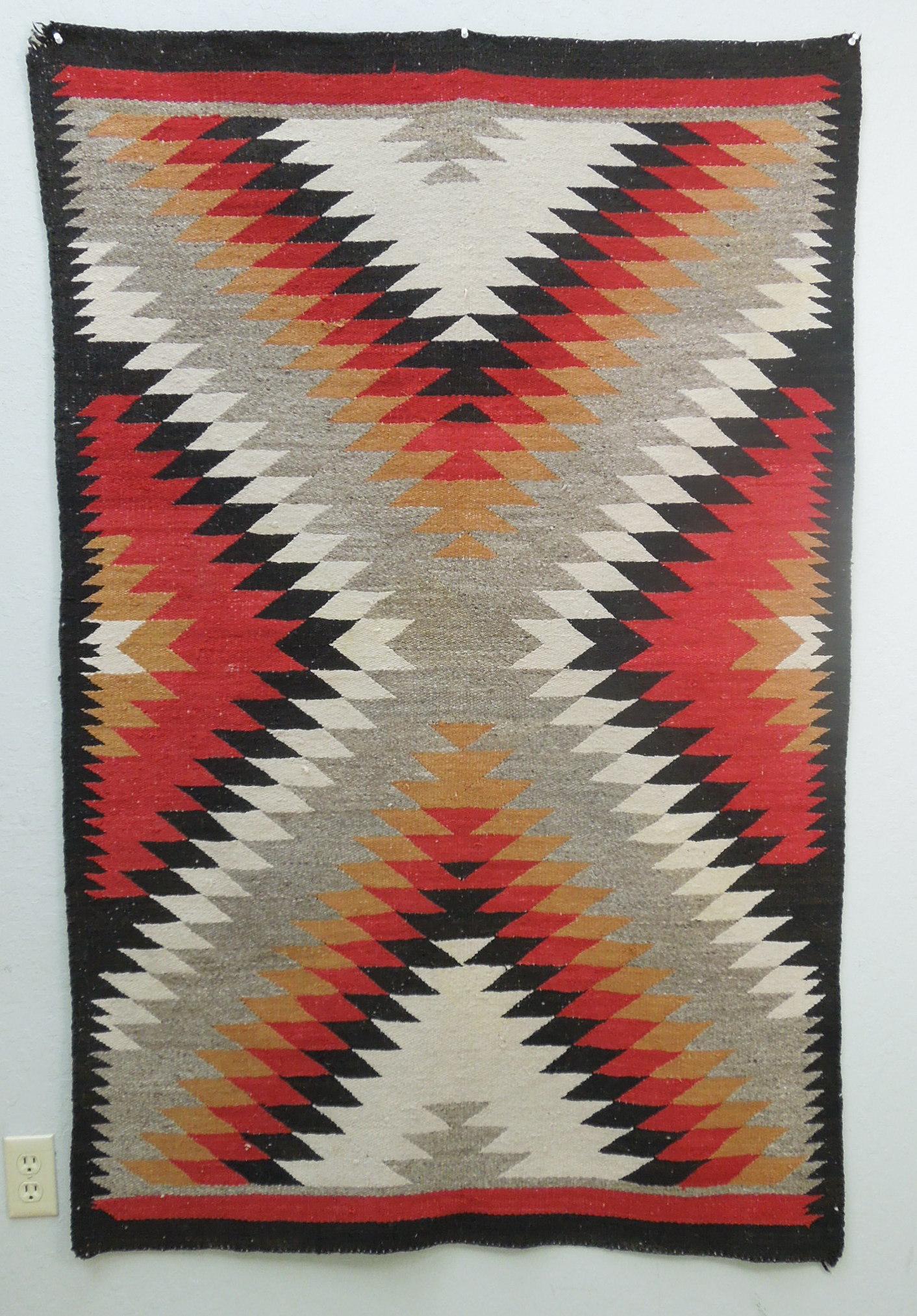 Navajo hand Woven Rug. (1 of 1)