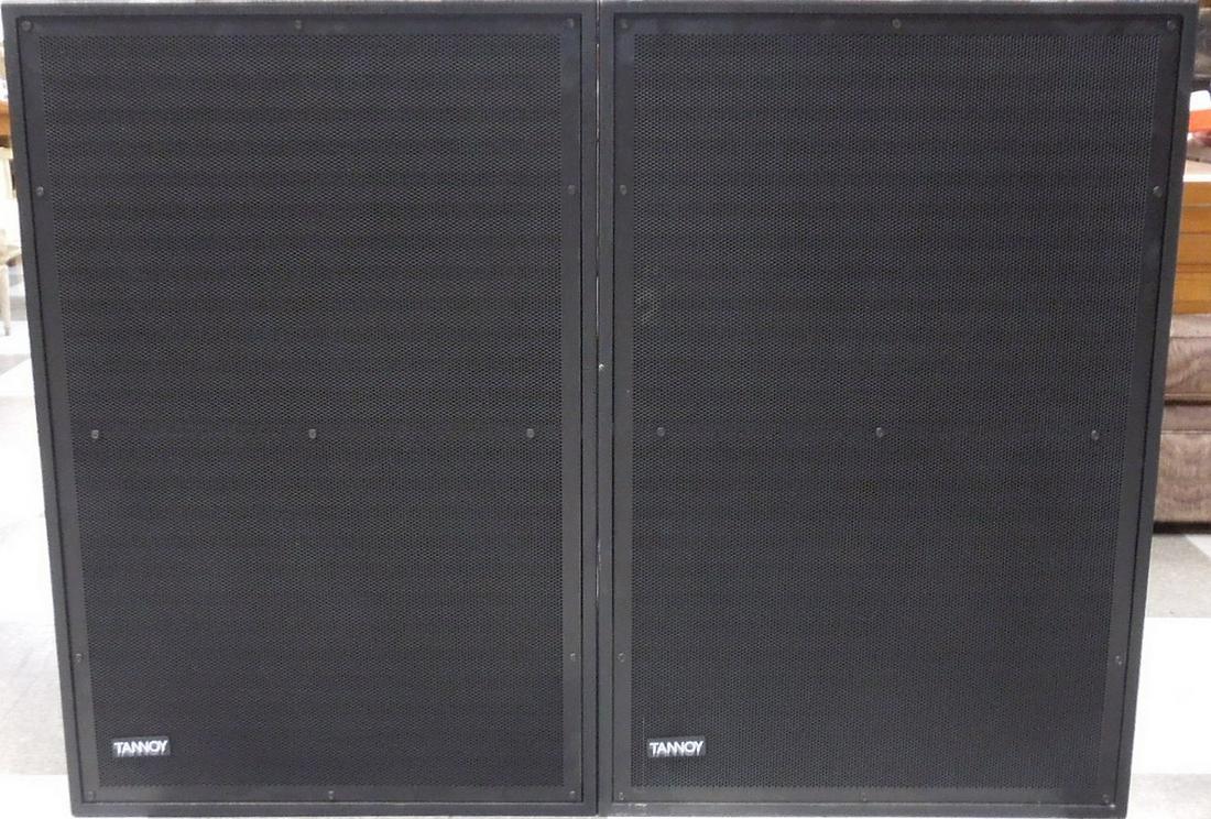 (2) Tannoy VS 218DR Large Scale Subwoofers. (1 of 3)