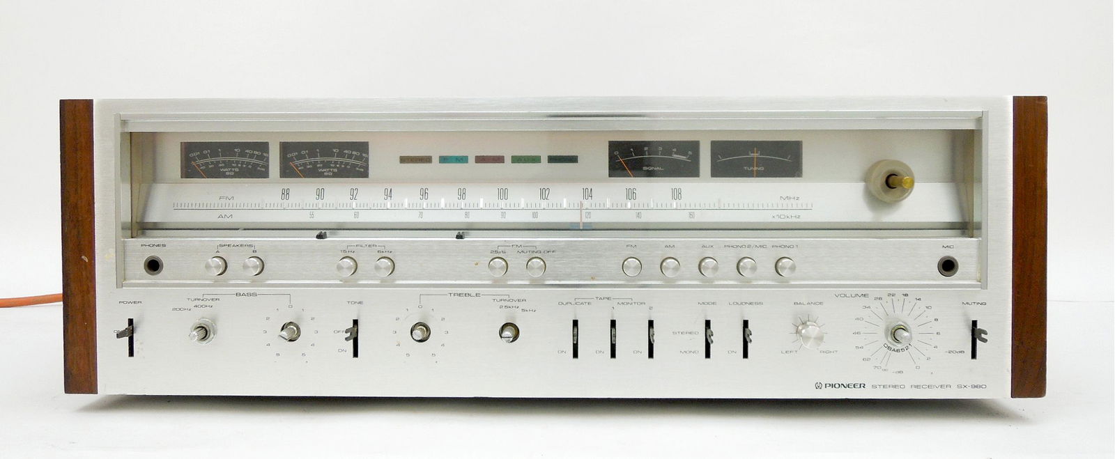 Pioneer SX-980 AM/FM Stereo Receiver. (1 of 1)