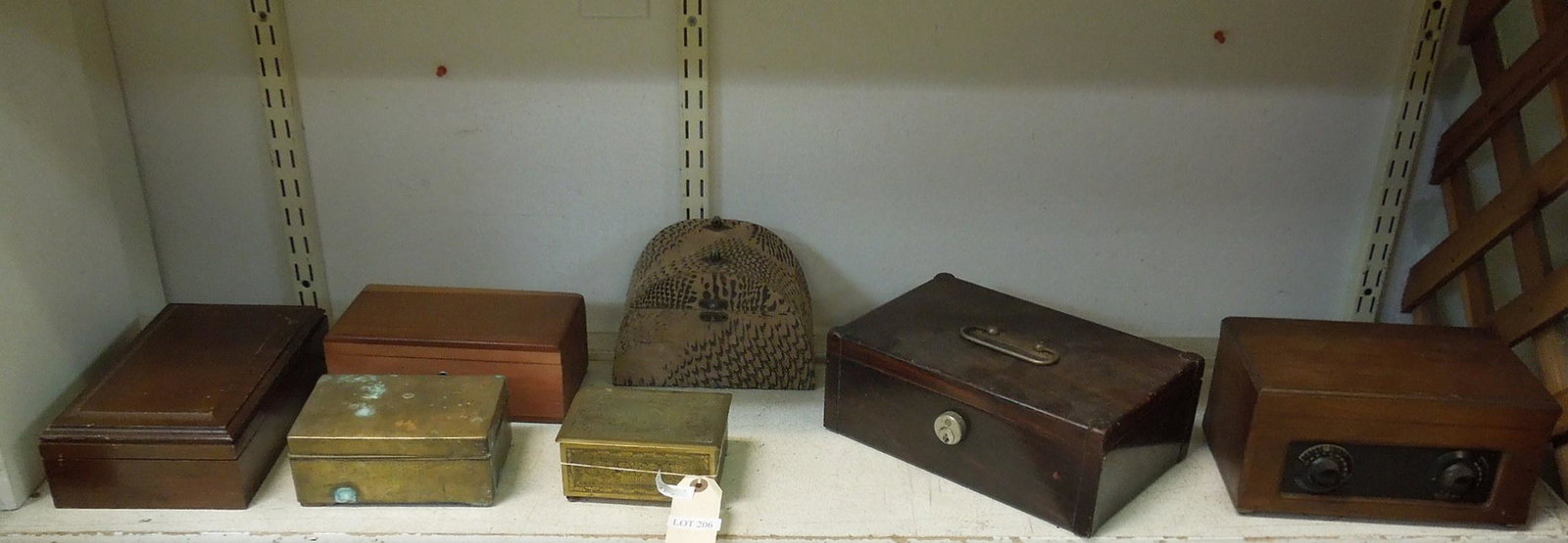 Group of (7) Decorative & Music Boxes.: Group of (7) decorative and music boxes.