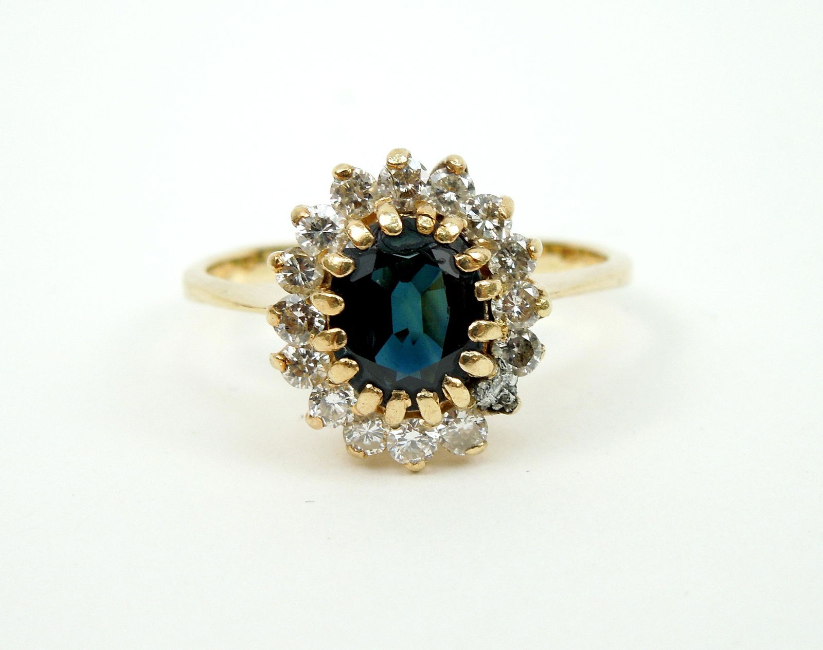 14K Yellow Gold Ring and Tourmaline Ring. (1 of 4)