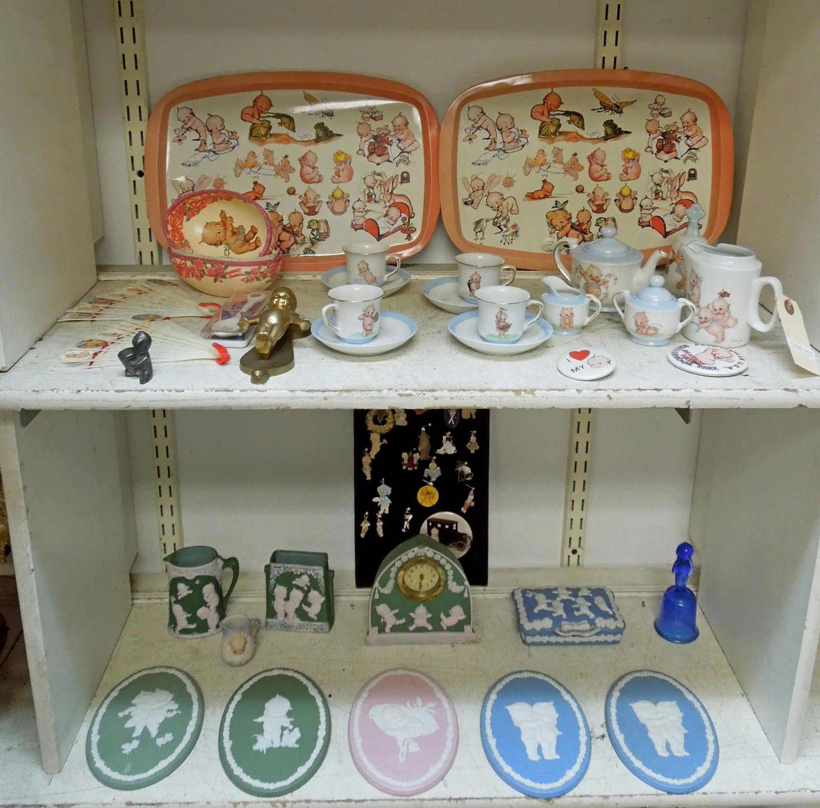 Group of Kewpie Doll Collectibles. (1 of 3)