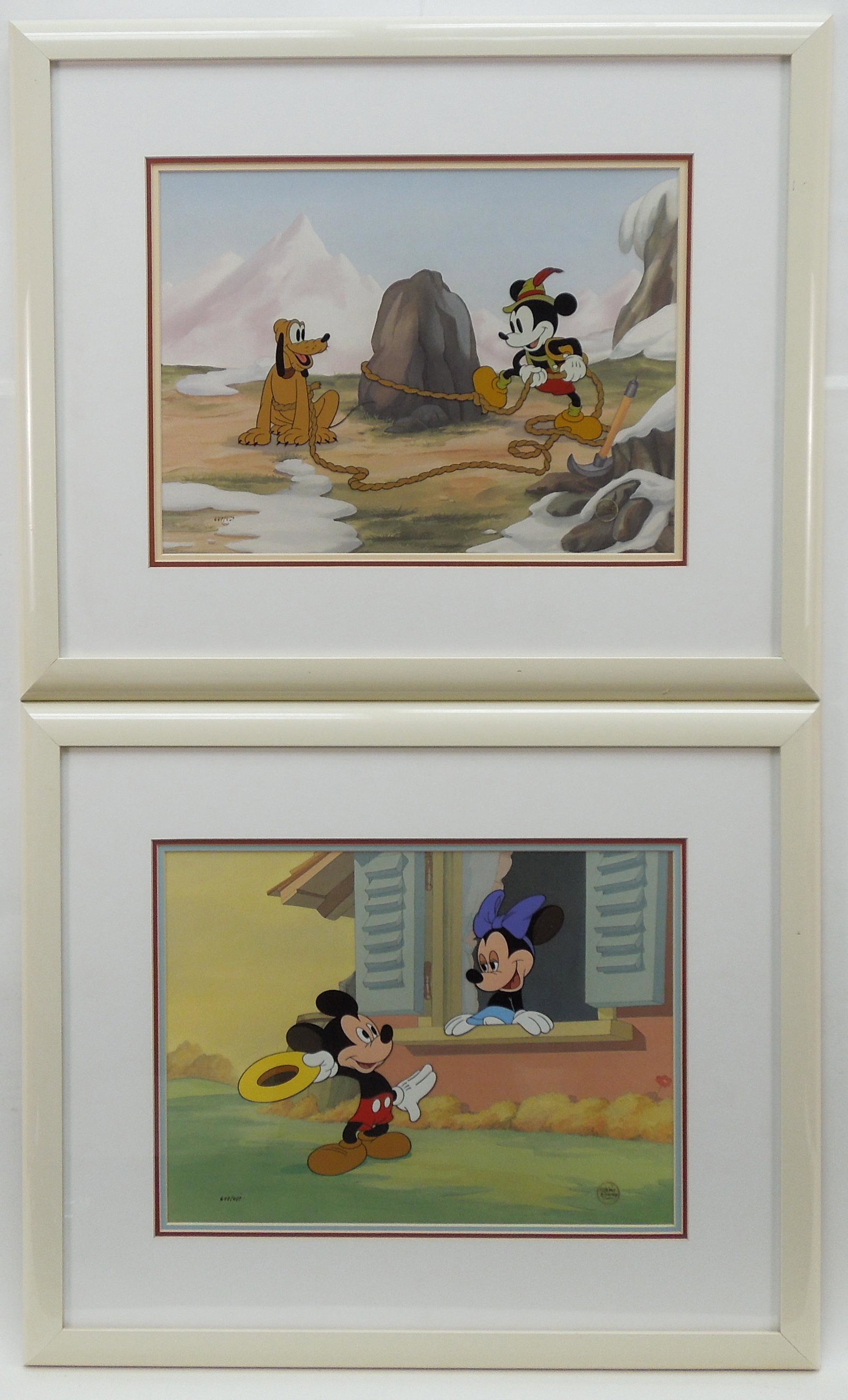 (2) Walt Disney Limited Edition Cels. (1 of 11)