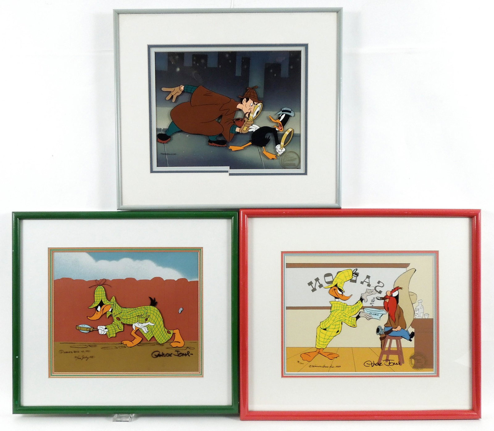 Chuck Jones and Bob Clampet Limited Edition Cels. (1 of 1)