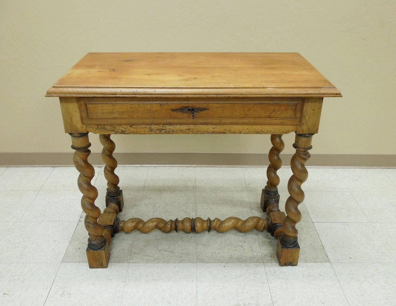 Continental Fruitwood Console Table 19th C. (1 of 4)