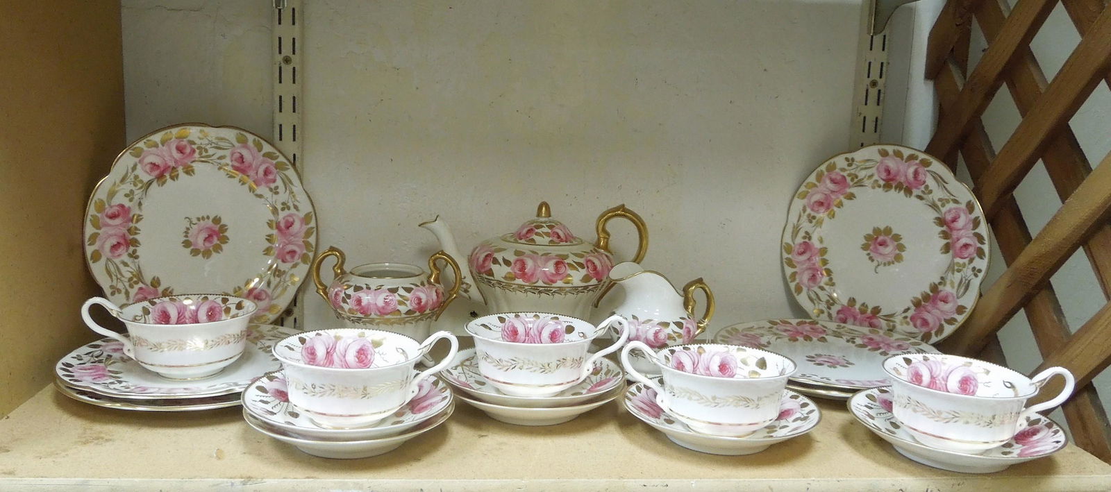 Partial Copeland Spode Tea Service. (1 of 1)