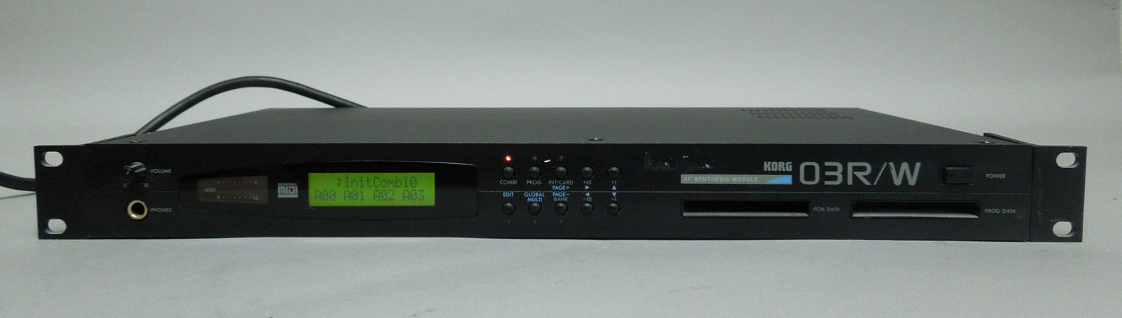 Korg 03R/W Synth Module. (1 of 4)