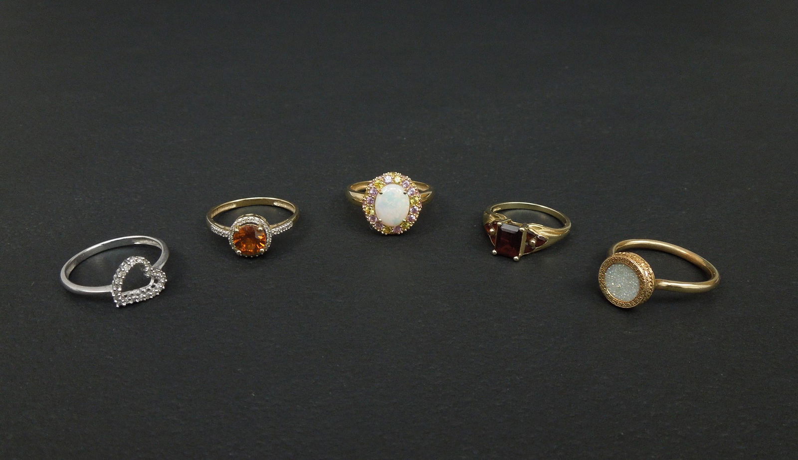 (5) 14K Gold Rings. (1 of 4)