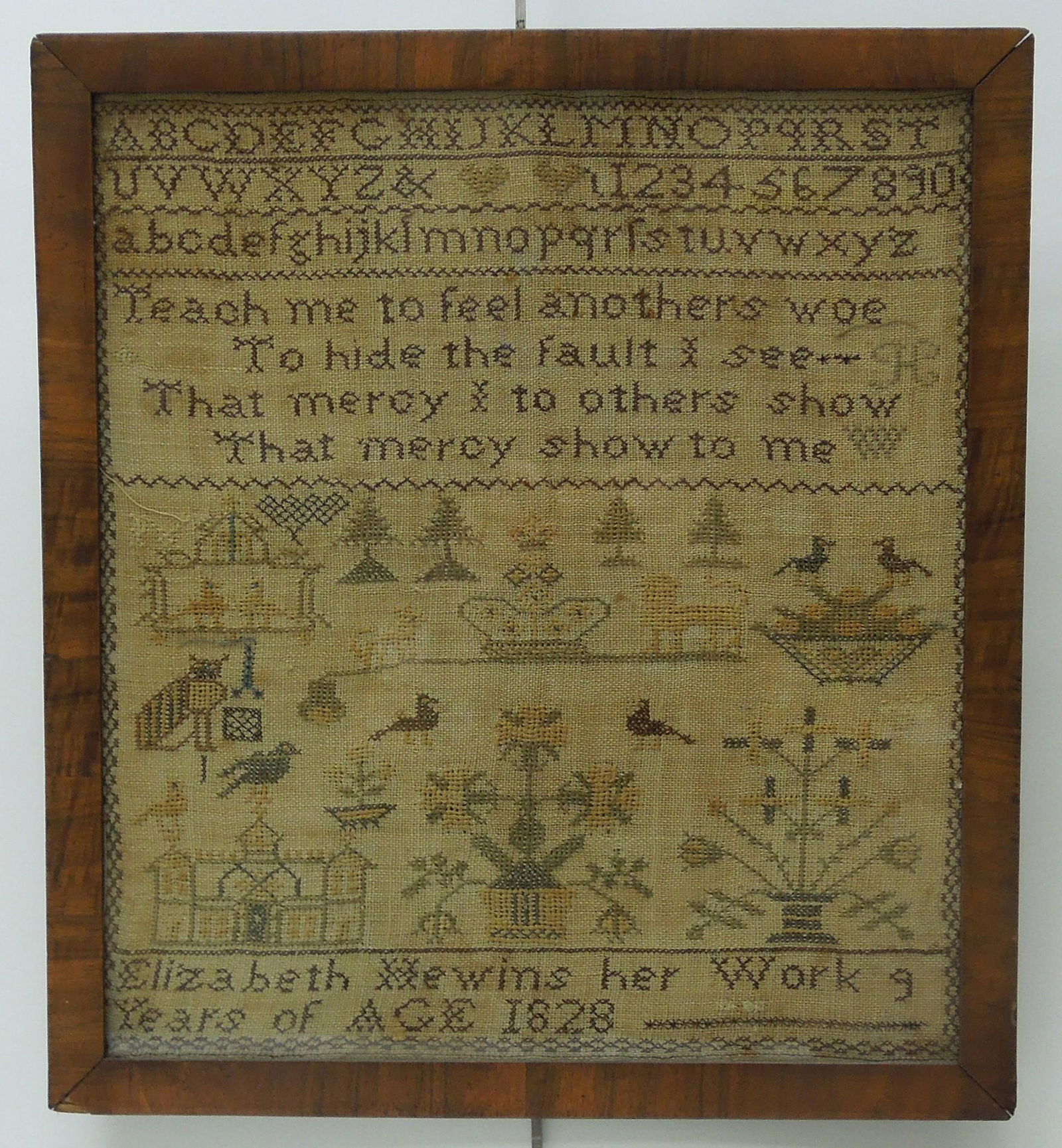 1828 American Sampler. (1 of 3)