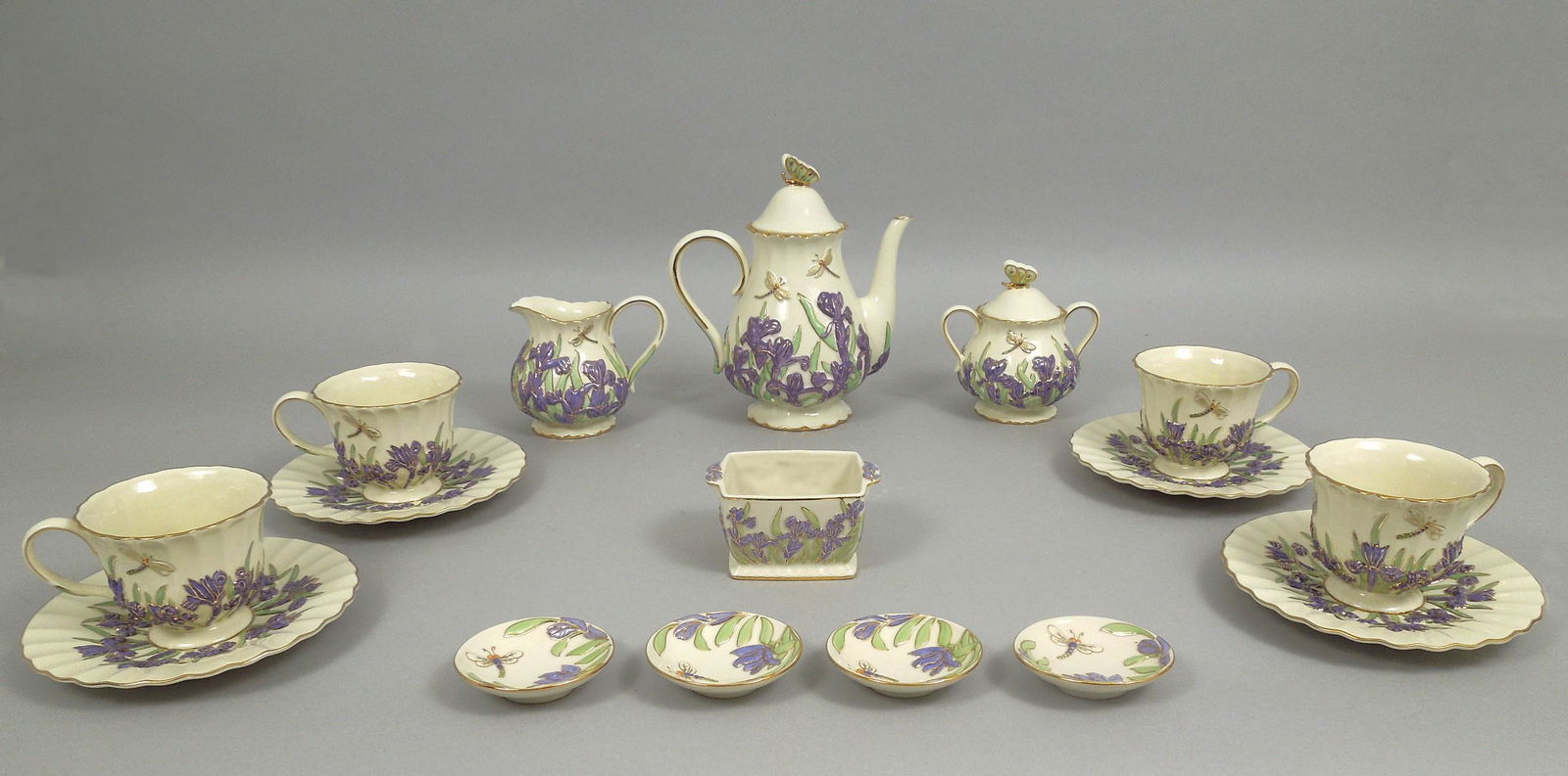 Lenox Springtime Splendor Tea Service. (1 of 4)