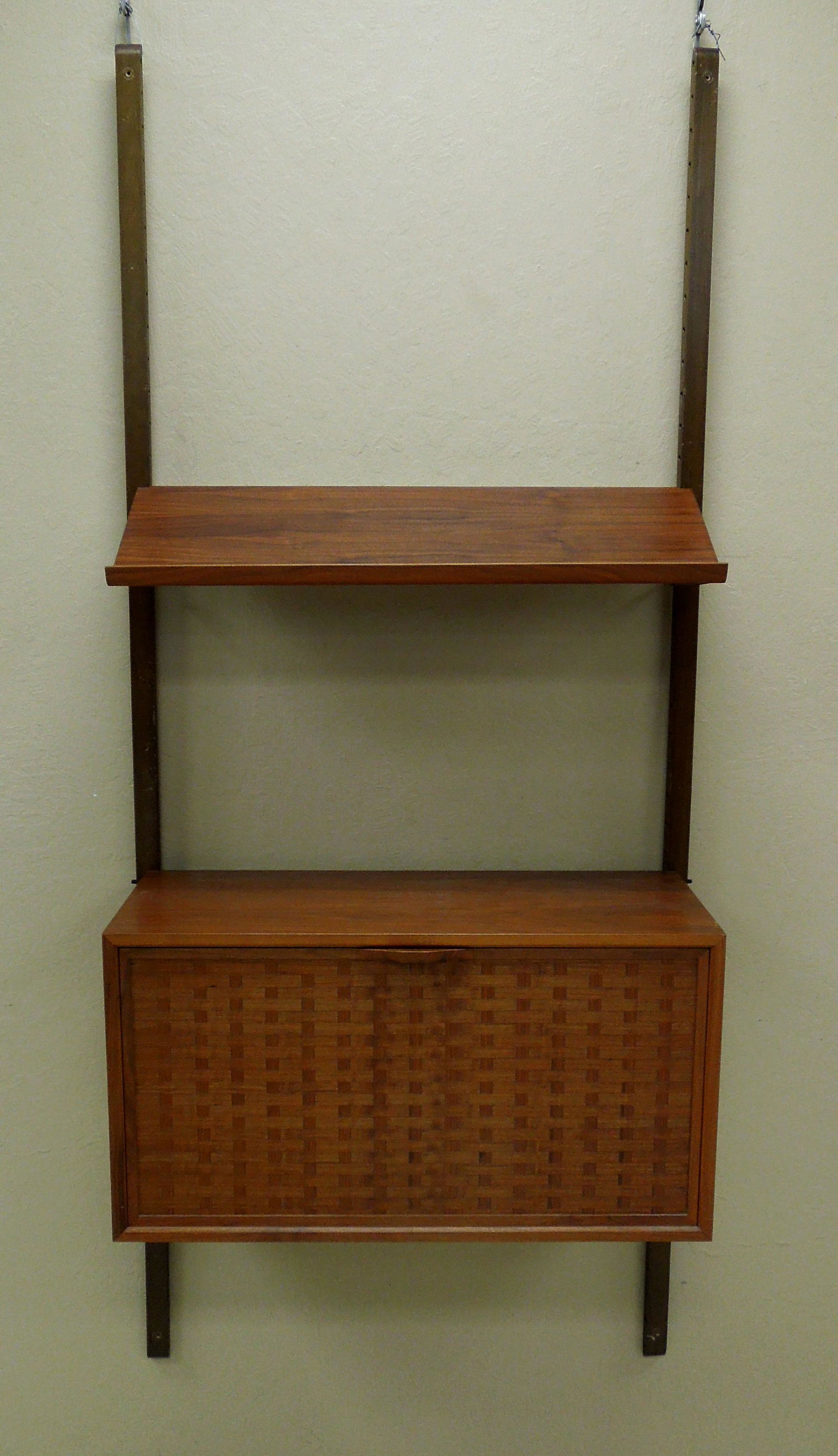 Mid 20th C. Modern Teak Wall Unit. (1 of 6)