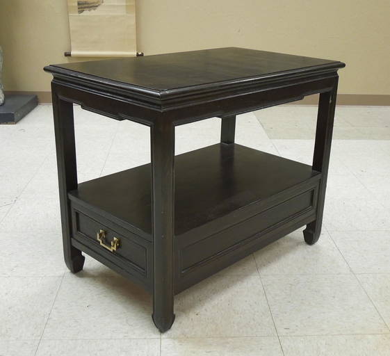 Oriental Style 2Tier End Table. Jan 01, 2022 D.G.W. Auctioneers