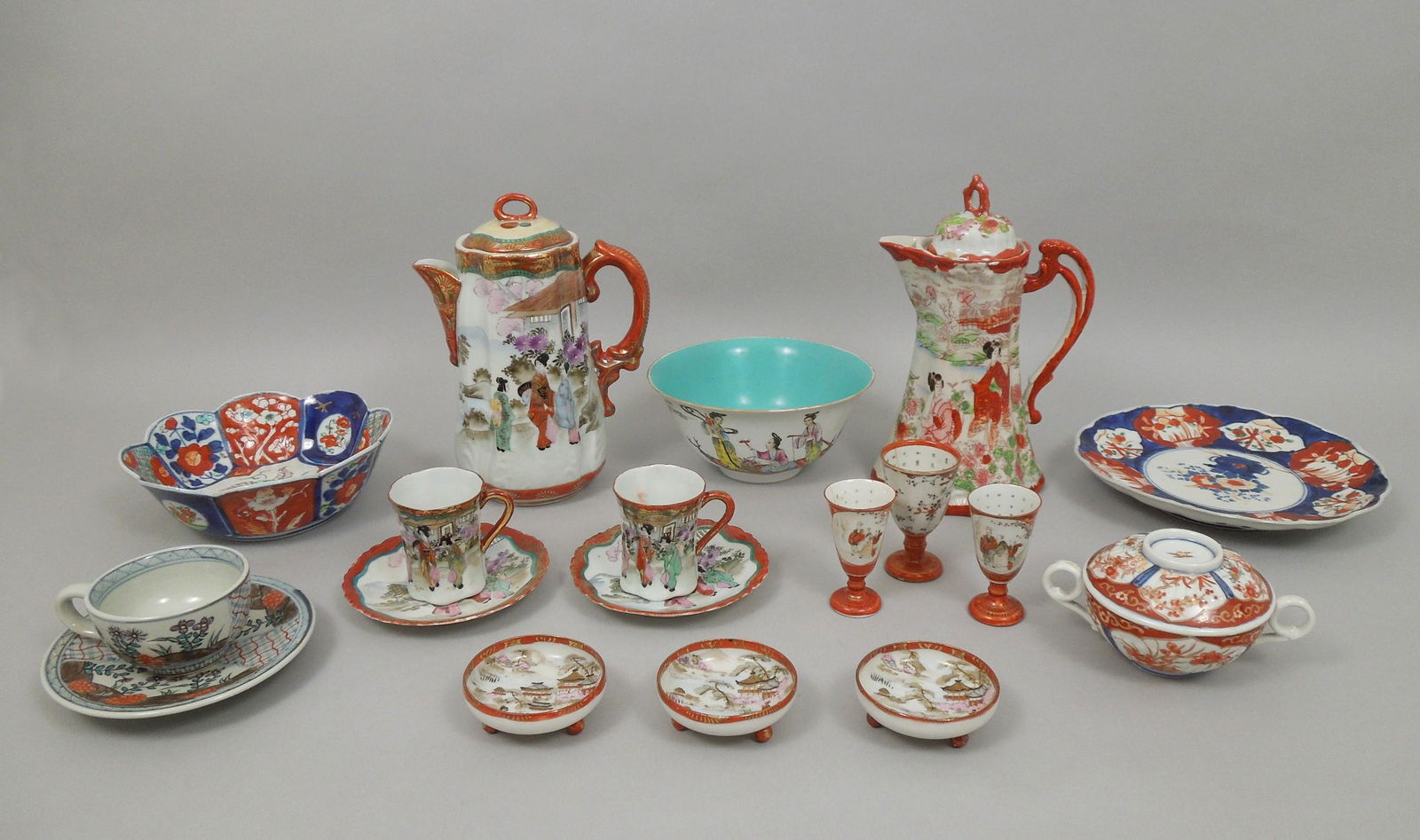 Collection of Asian Porcelain Tableware. (1 of 12)