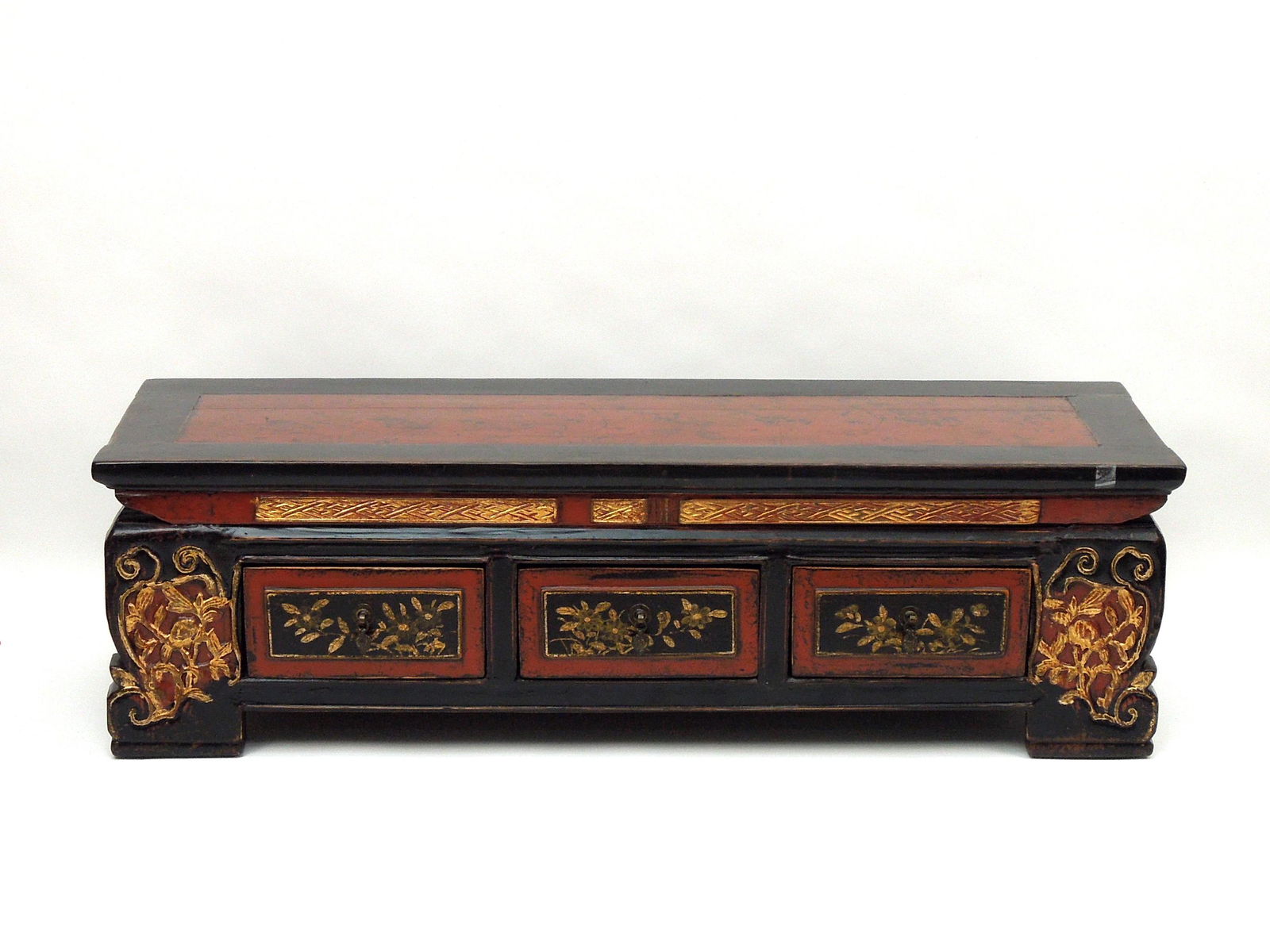 Chinese Altar Table / Low Chest, 19th / 20th C. (1 of 5)