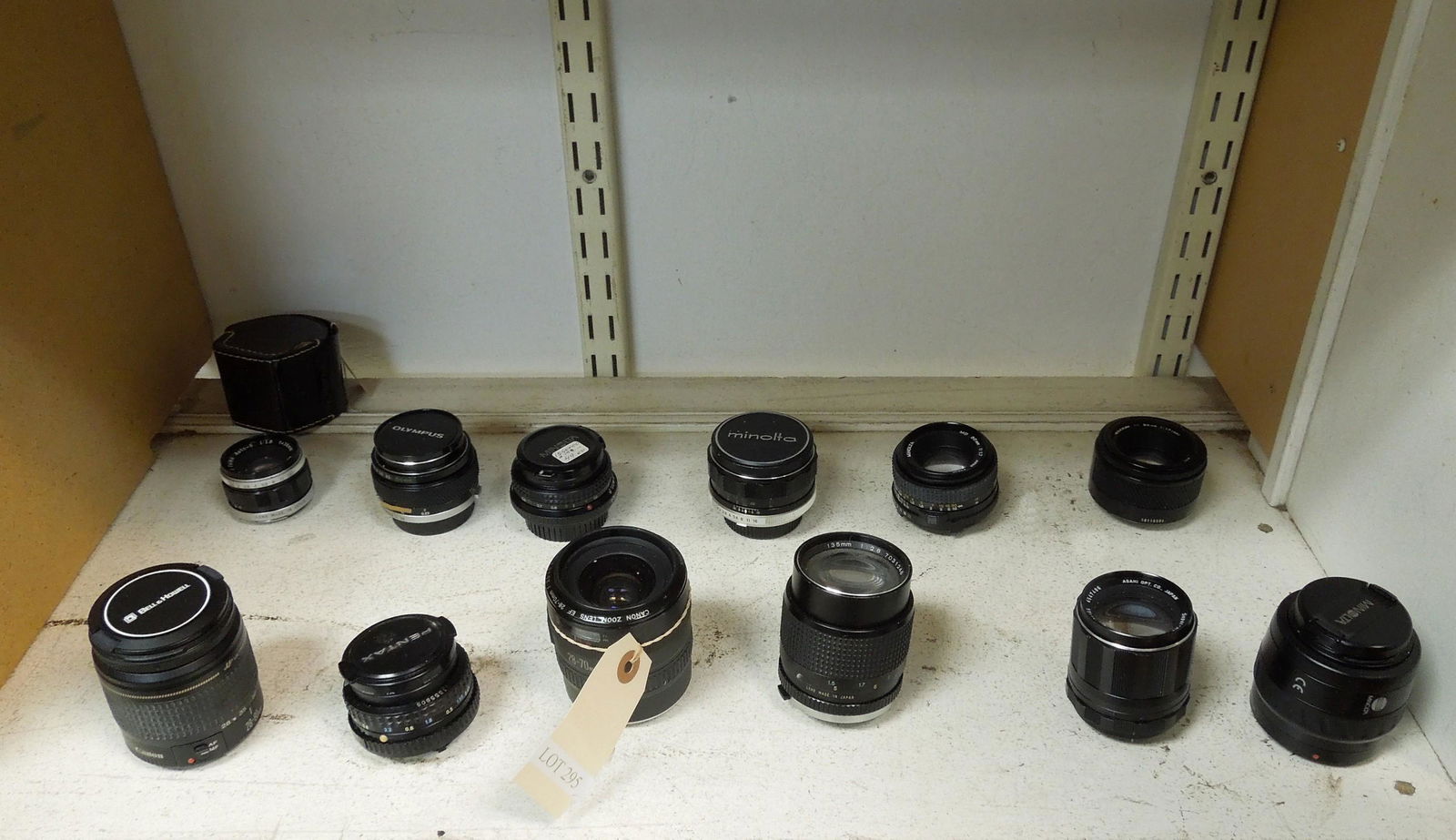 Group of (12) Camera Lenses. (1 of 1)