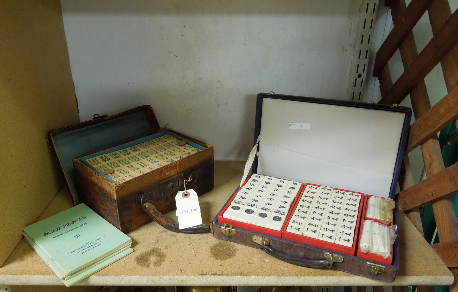 (2) Mahjongg Sets with Cases. (1 of 1)