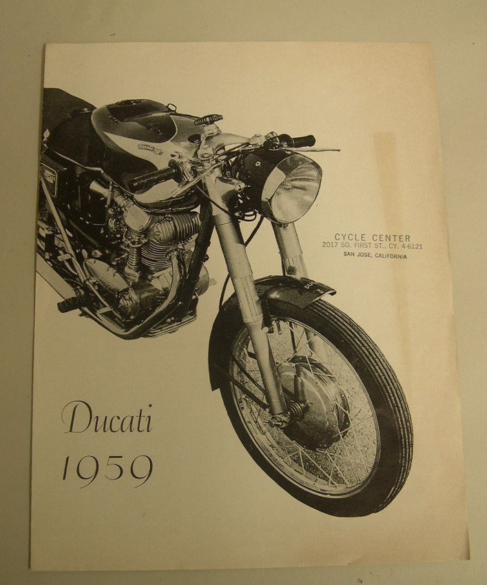 5 Vintage European Motorcycle Brochures/Pamphlets - 3