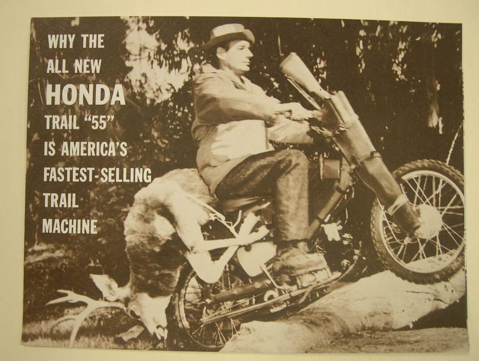 8 Vintage Honda Motorcycle Brochures/Pamphlets - 6