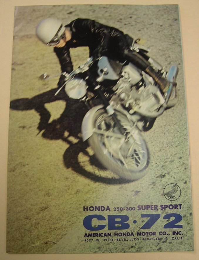 8 Vintage Honda Motorcycle Brochures/Pamphlets - 9