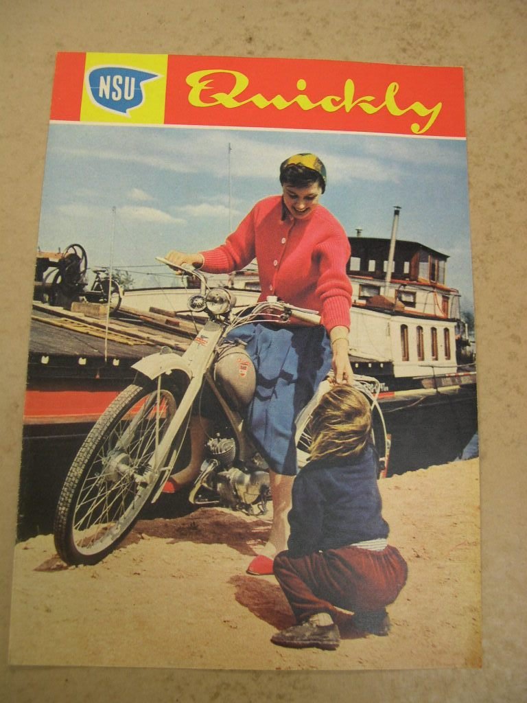 6 Vintage Scooter & Moped Brochures Ariel-Prima-NSU etc - 4