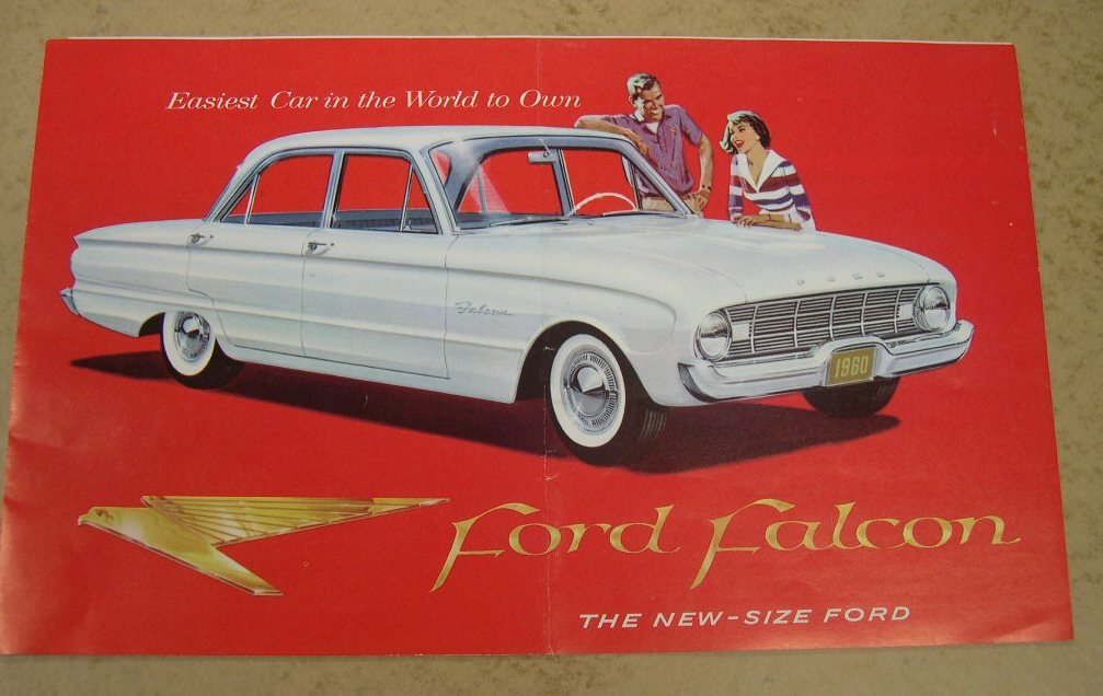 7 Vintage Ford Car & Truck Brochures incl. Falcon - 3