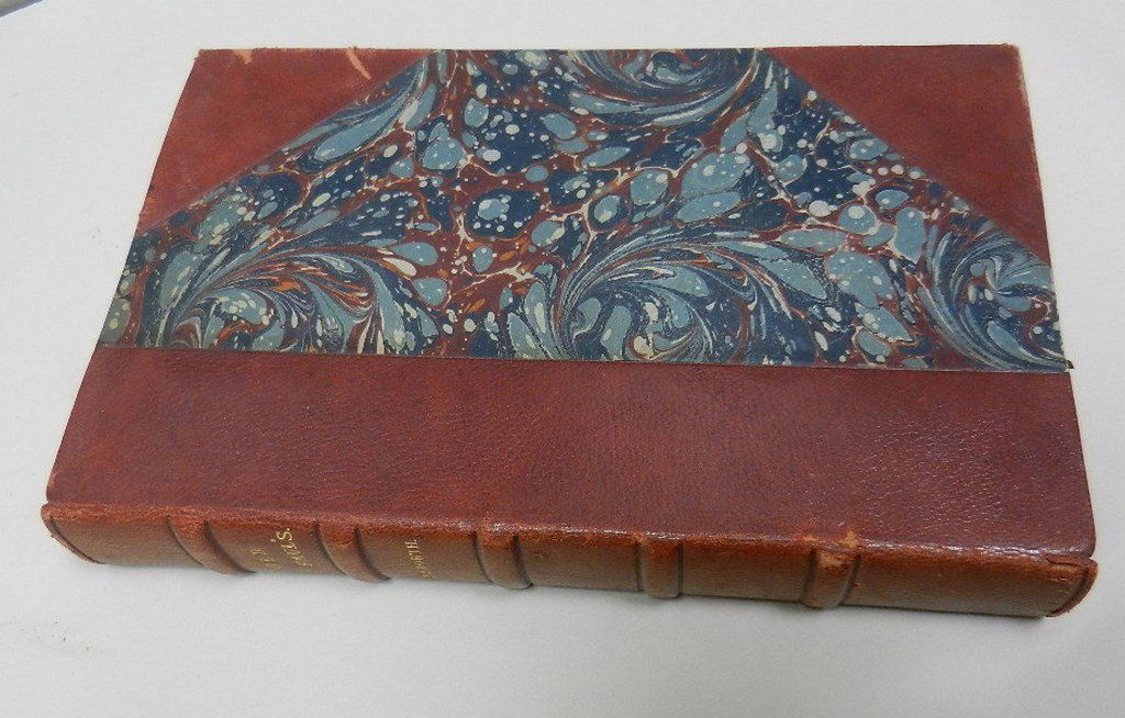 Old St. Paul's A Tale of the Plague & Fire Illustrated: 1-Volume: “Old St. Paul’s”, A Tale of the Plague and the Fire, by William Harrison Ainsworth, Esq. Illustrations by John Franklin and H.R. Browne. London 1847. Quarter leather and marble boards.