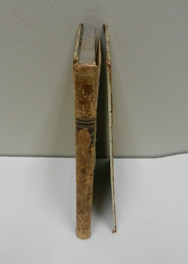 Plan of Education for Young Nobility & Gentry of U.K.: 1 Volume: "A Plan of Education for the Young Nobility and Gentry of Great Britain" by Thomas Sheridan, A.M. London MDCCLXIX (1769). Full leather binding. Owners name inside front page.