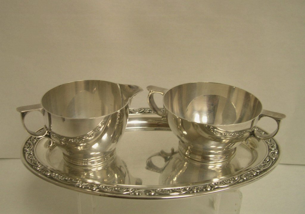Gorham sterling silver Sugar and Creamer set