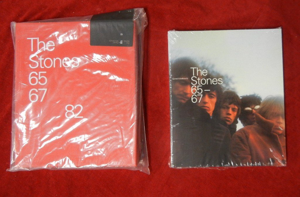 Two (2) Books, Gered Mankowitz The Stones 65-67: Gered Mankowitz The Stones 65-67 82 Signed limited edition gallery of 1000, isbn: 1-903399-57-2 and soft cover The Stones 65-67, sealed, isbn: 1-903399-54-8.