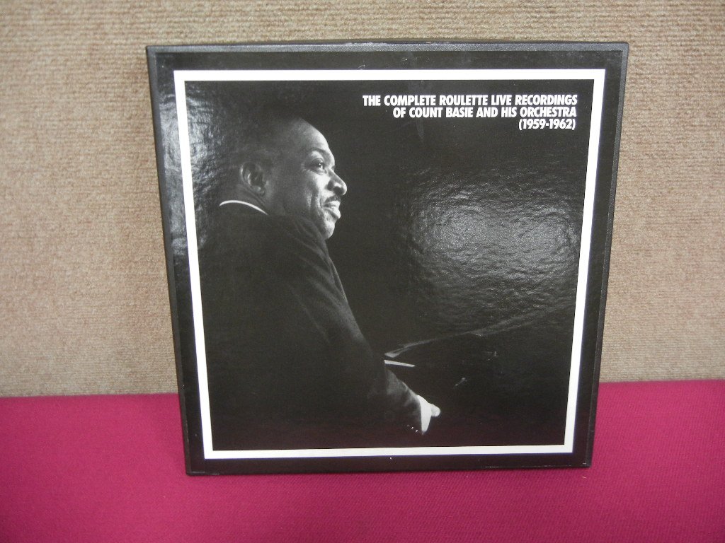 Count Basie and his Orchestra: Full Box Set: Count Basie and his Orchestra: Full Box Set (12 LPs) The Complete Roulette Live Recordings (1959-1962), with brochure, Mosaic MR12-135.