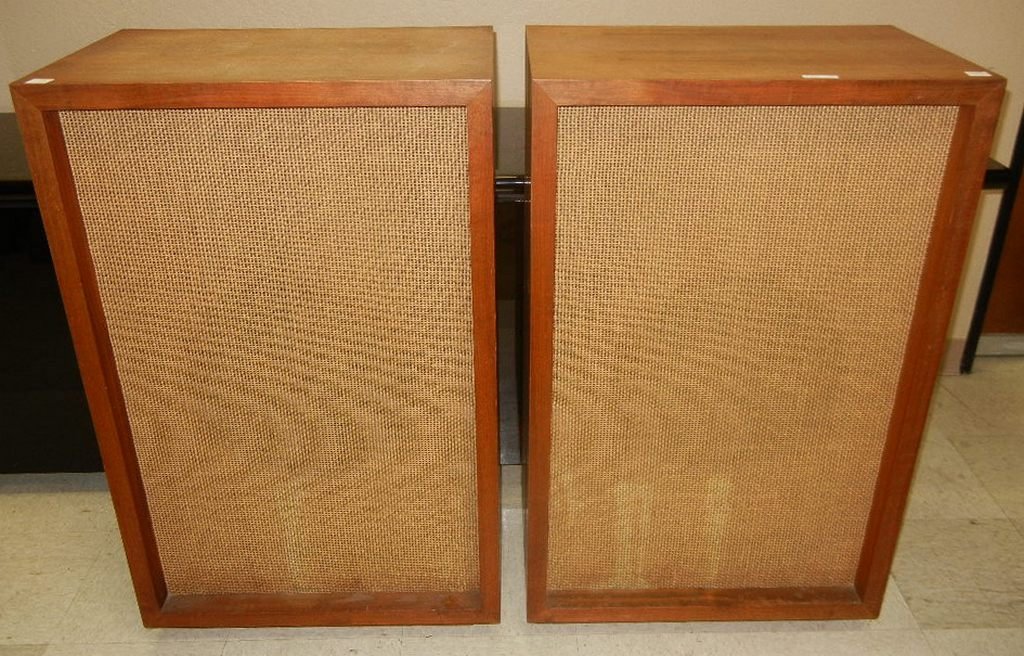 Pair of Altec 604E Speakers with N1500A Crossovers: Pair of Altec Lansing 604E Speakers with N1500A Crossovers. The cabinets may not be original.