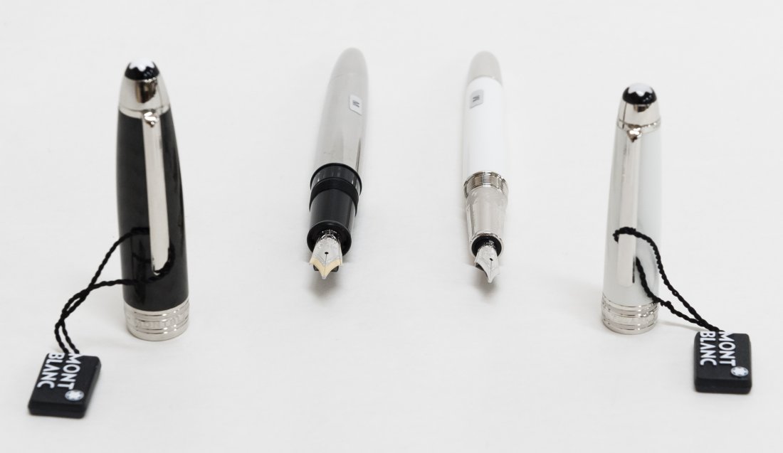 (2) Montblanc Meisterstruck Fountain Pens incl. Tribute (1 of 8)