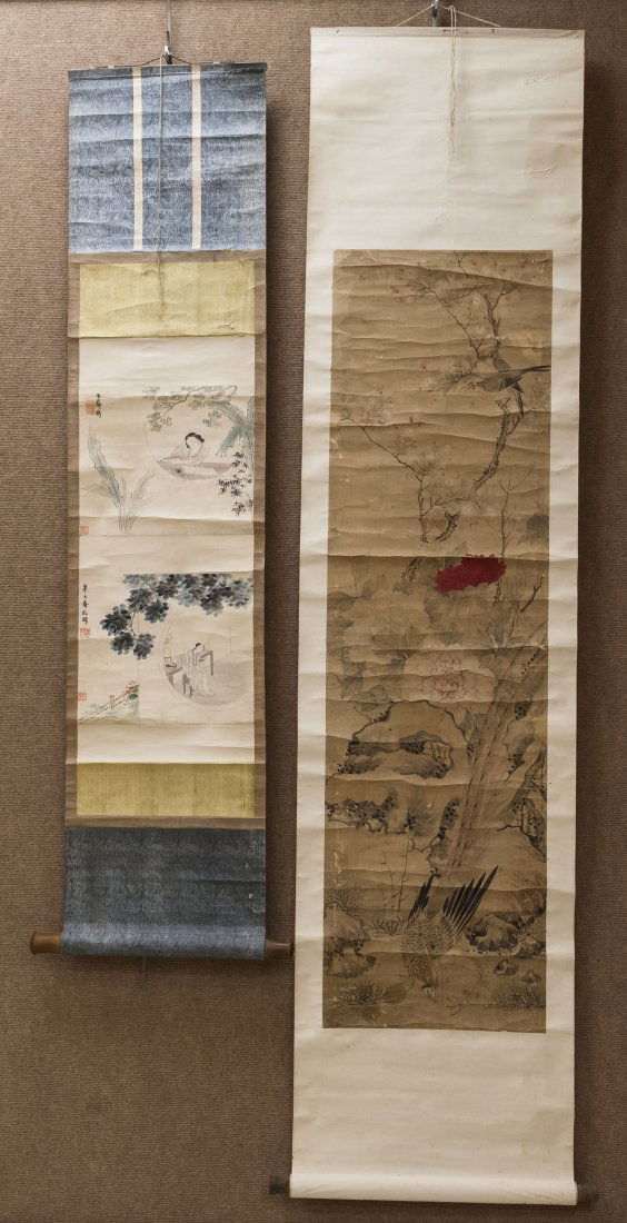 2 Asian Scrolls (1 of 9)