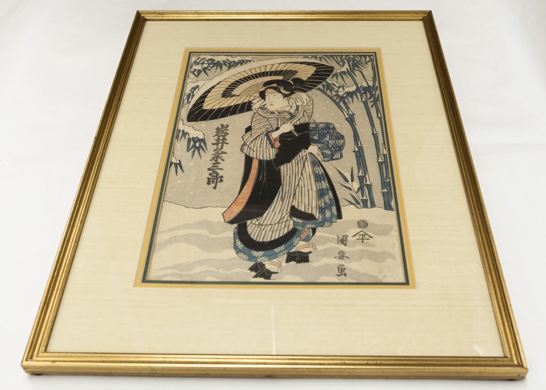 Kuniyasu Wood Block Print (1 of 6)