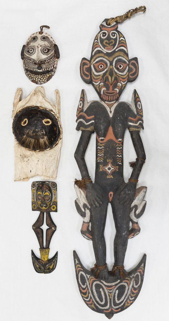 (4) Papua New Guinea Artifacts. (1 of 7)