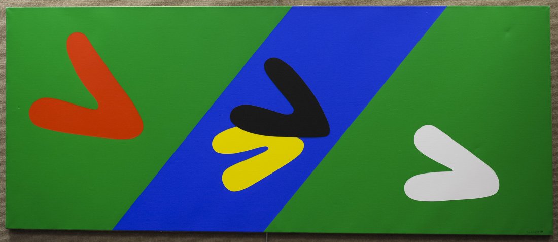 Jean Legros,  Acrylic on Canvas (1 of 7)