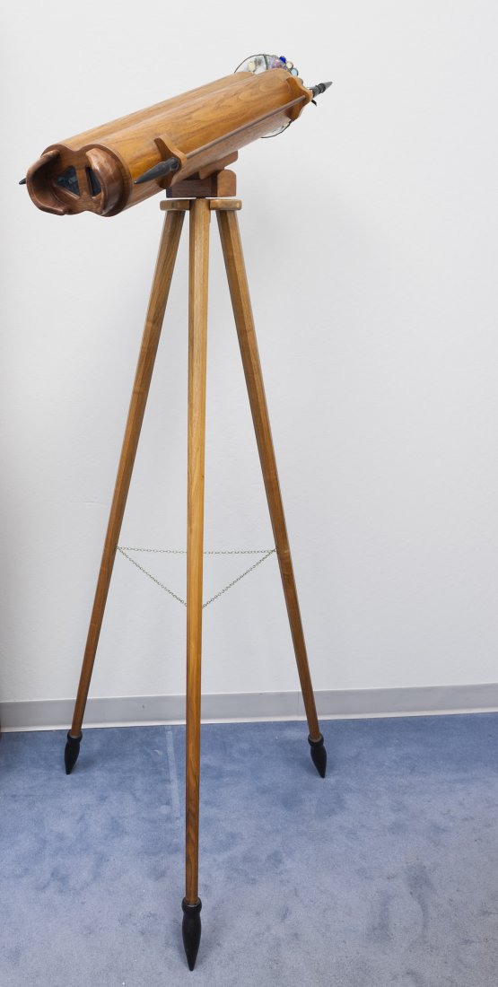 Artisan Mixed Exotic Wood Kaleidoscope with Tripod. (1 of 10)