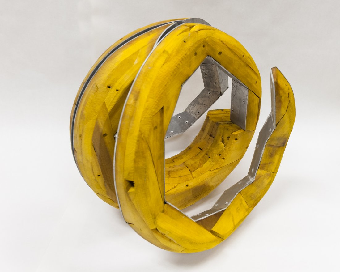 Steve Currie, Wood and Metal Wall Sculpture. (1 of 7)