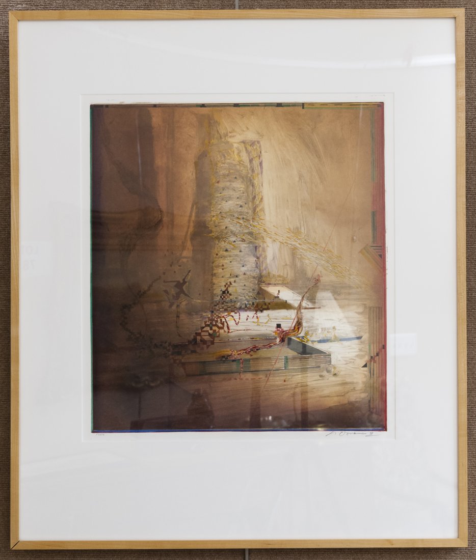 Nathan Oliveira, Color monotype. (1 of 6)